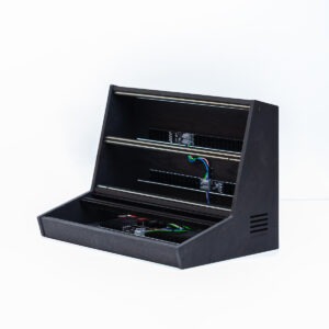 10U 104HP Eurorack case in BLACK