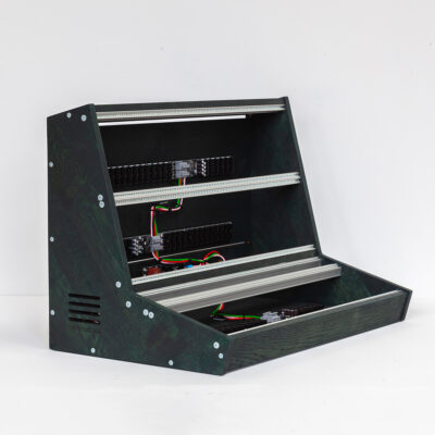 SUPERBOOTH SPECIAL: 10U 104HP Eurorack case in dark-green