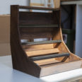 2 Many Synths - 12U 84HP Eurorack case with brown linseed oil - IMG_7575