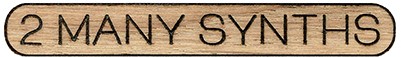 2 Many Synths logo