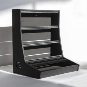 13U 84HP Eurorack case in BLACK