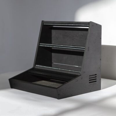10U 74HP Eurorack case in BLACK