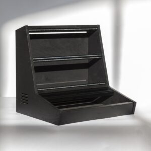 10U 74HP Eurorack case in BLACK