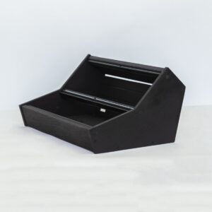 6U 84HP Eurorack case in BLACK