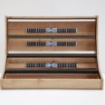 Eurorack case 12U 126HP solid Oak - 2 Many Synths - IMG_7219 web